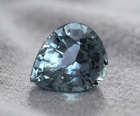 Teal Green-Blue Sapphire