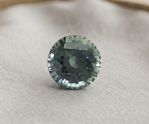 Teal Green-Blue Sapphire