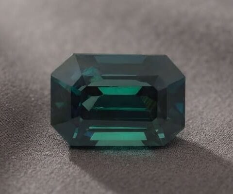 Teal Green-Blue Sapphire