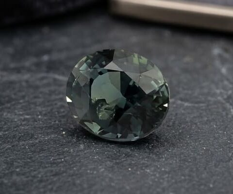 Teal Green-Blue Sapphire