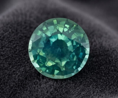 Teal Green-Blue Sapphire