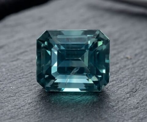 Teal Green-Blue Sapphire