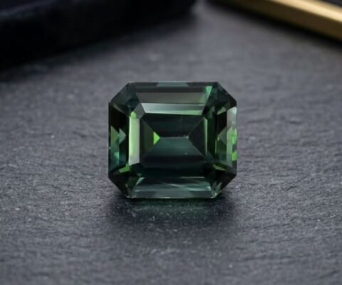 Teal Green-Blue Sapphire