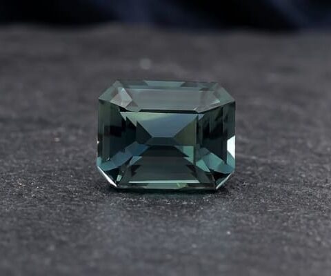 Teal Green-Blue Sapphire