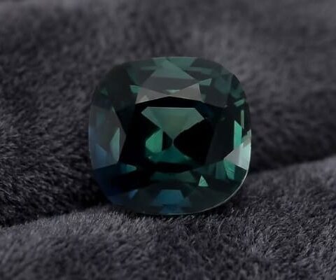 Teal Green-Blue Sapphire