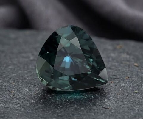 Teal Green-Blue Sapphire