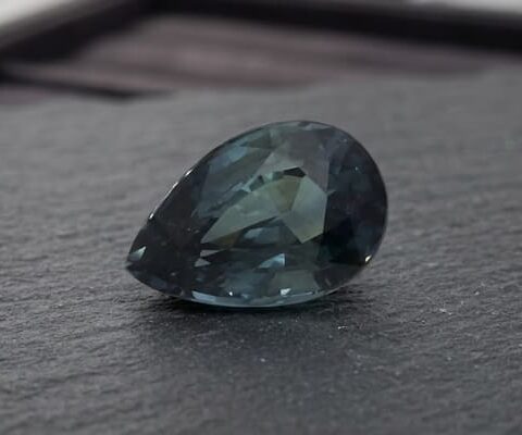 Teal Green-Blue Sapphire
