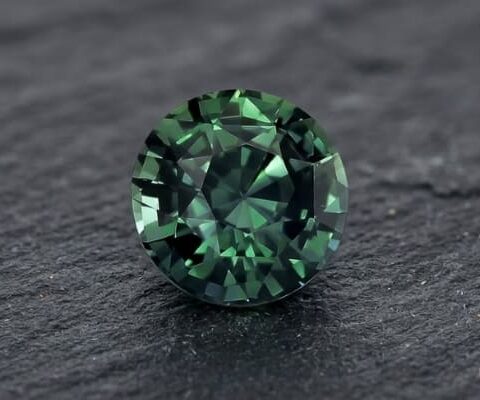 Teal Green-Blue Sapphire