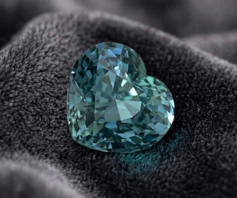 Teal Green-Blue Sapphire