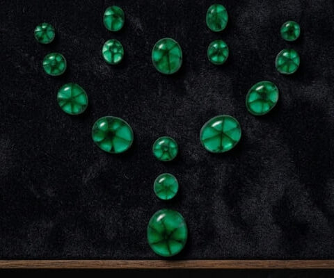 Oval Trapiche Emerald Suite