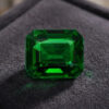 Emerald-Cut Vivid Green Tsavorite