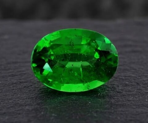 Oval Classic Green Tsavorite
