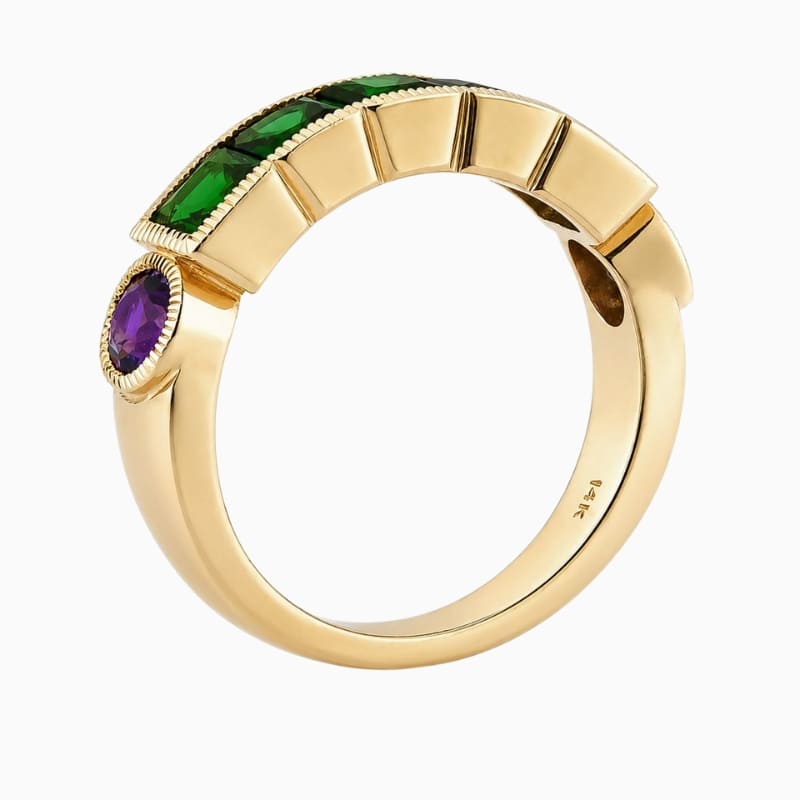 Tsavorite garnet ring