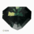 Natural zoned blue-green and yellow bi-color sapphire gemstone