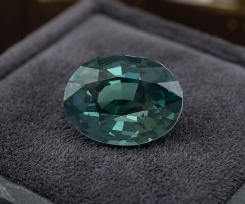 Unheated Greenish Blue Sapphire