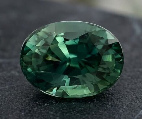 Unheated Greenish Blue Sapphire