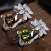 Alexandrite Diamond Ring