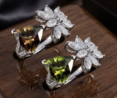 Alexandrite Diamond Ring