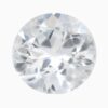 Natural classic white zircon gemstone