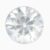 Natural bright near-colorless white zircon gemstone