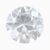 Natural brilliant near-colorless white zircon gemstone