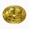 Natural golden yellow zircon gemstone