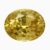 Natural golden yellow zircon gemstone