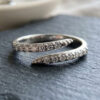 Open Wrap Lab Grown Diamond Ring