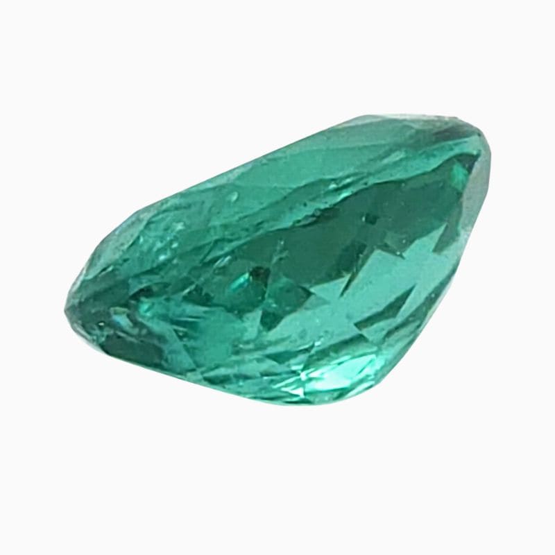 bluish-green Paraiba tourmaline gemstone