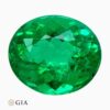 Natural alpine green Paraiba tourmaline gemstone