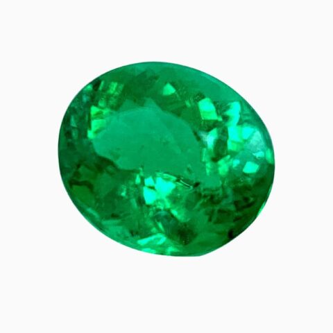 Natural alpine green Paraiba tourmaline gemstone