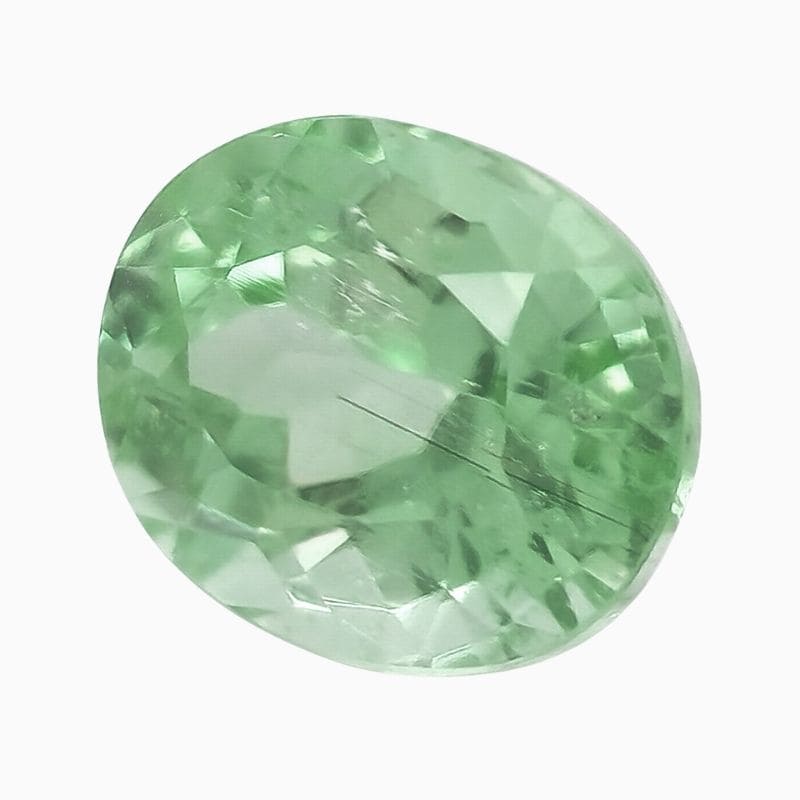 Natural green Paraiba tourmaline gemstone