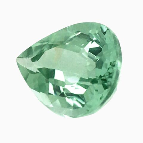 Natural bluish-green Paraiba tourmaline gemstone