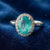 Paraiba Tourmaline Diamond Gold Ring