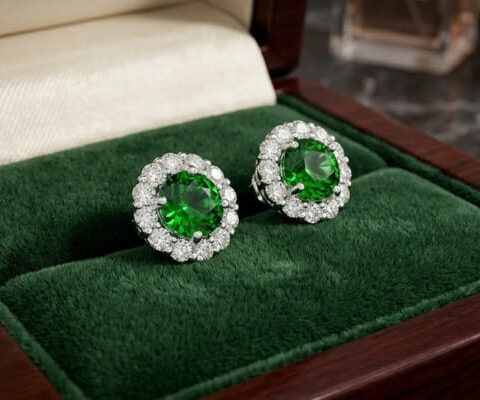 Petite Luxe Tsavorite Diamond
