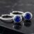 Bezel-Set Drop Earrings