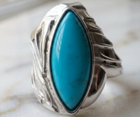 Stud Gems Agate Ring