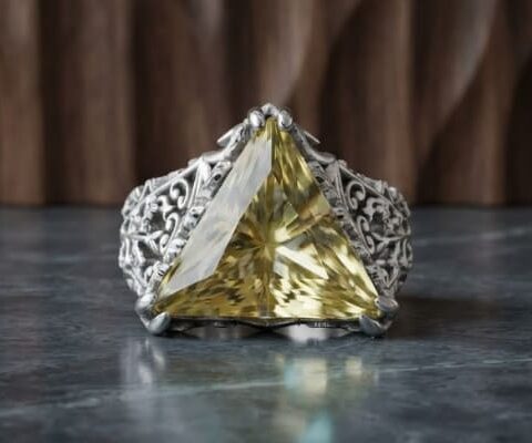 Stud Gems Beryl Ring