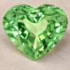 Heart Bright Green Tsavorite