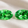 Tsavorite Gemstone Pair