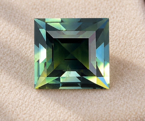 Bi-Color Sapphire Gemstone