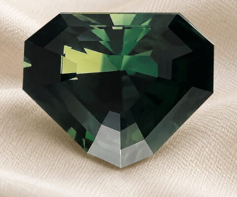Shield Unheated Bi-Color Sapphire
