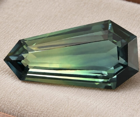 Unheated Bi-Color Sapphire