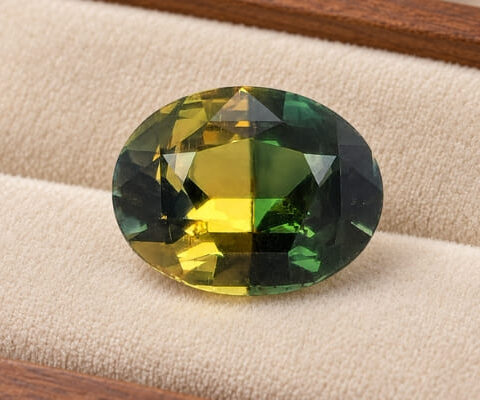 Unheated Bi-Color Sapphire