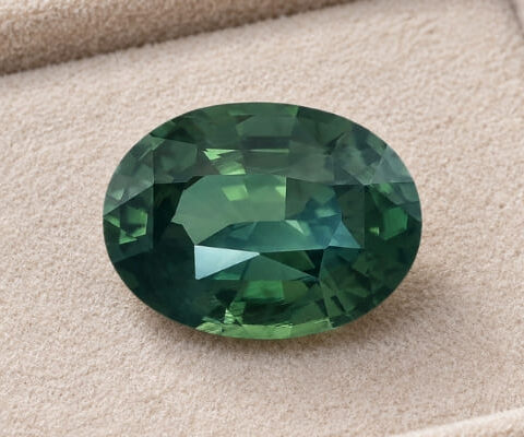 Unheated Bluish Green Sapphire