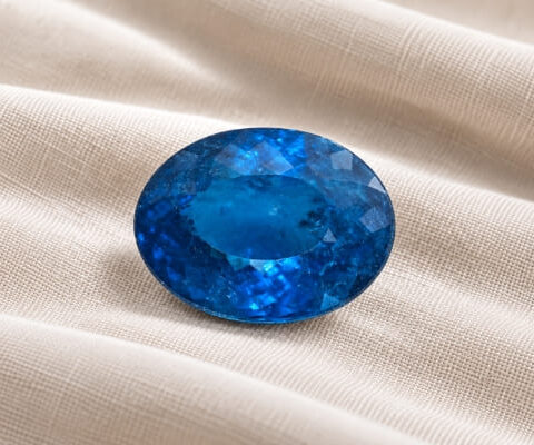 Oval Unheated Brazilian Blue Paraiba Tourmaline