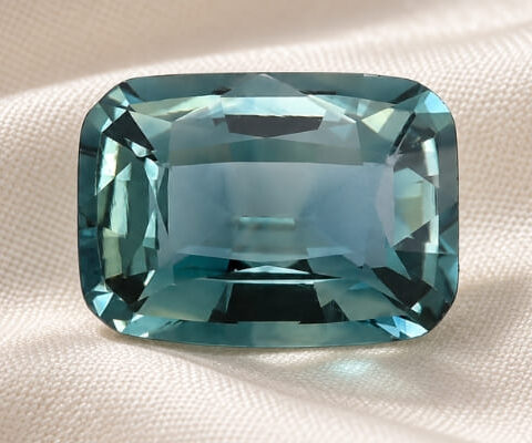 Unheated Green-Blue Sapphire