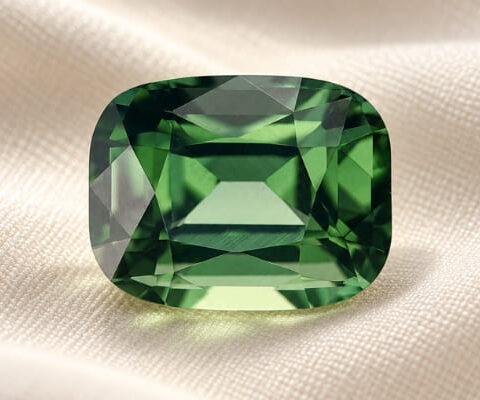 Unheated Green Sapphire