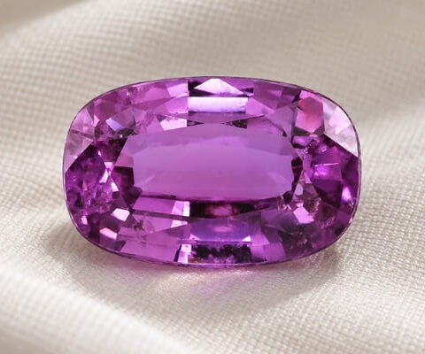 Unheated Pink-Purple Sapphire