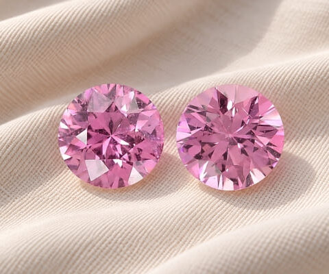 Unheated Pink Sapphire Matching Pair